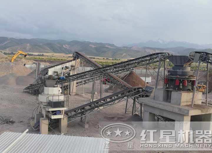 石頭變沙子用戶生產現場，可就近安排現場參觀配置同等設備