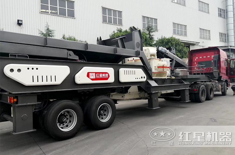 移動(dòng)式制砂機(jī)實(shí)拍